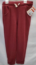 Girls' Size Small (6/6X) Cozy Maroon Waffle Jogger Pant - Cat & Jack image 2