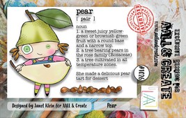 AALL And Create A7 Photopolymer Clear Stamp Set-Pear - $12.09