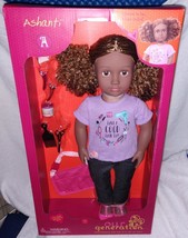 Our Generation Ashanti 18&quot; Hair Stylist Doll New - £28.77 GBP