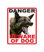 Danger Beware of Dog Vinyl Decal Indoor/Outdoor - High Quality - 3 Size ... - $6.88+