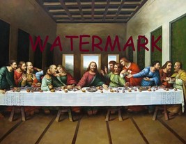 New Christian The Last Supper Jesus Breaks Bread The Bible Art Print Photo - £4.52 GBP+