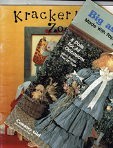 KRACKERJACK ZOO Decorative Tole Painting + Big as Life Dolls, 2 Books - $7.87