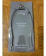 J. Hunt Home Brushed Steel 10 Inch Lamp Harp-Brand New-SHIPS N 24 HRS - €25,62 EUR