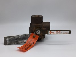 PBM INC DPB-12-S2 3-WAY BALL VALVE 1/2IN - $29.00