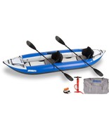 Sea Eagle 420x Explorer Pro Carbon Pkg Inflatable Kayak Class 4 Whitewat... - $1,399.00