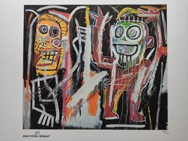 Jean-Michel Basquiat Signed - DUSTHEADS - Ceritficate  - £55.15 GBP