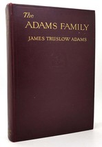 James Truslow Adams The Adams Family 1st Edition 1st Printing - £63.73 GBP