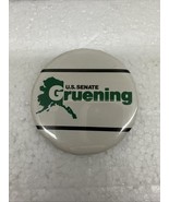 2-1/4&quot; Gruening Alaska U.S. Senate cello pinback button - $8.28 CAD
