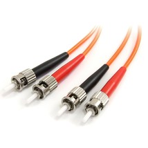 StarTech.com 1m Fiber Optic Cable - Multimode Duplex 62.5/125 - LSZH - ST/ST - O - £26.13 GBP