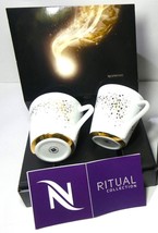 Nespresso Ritual 1 X 2 Mug Kit Xmas LE 2014 Coffee Cups W Box & SKU 3403/2 , New - $745.00