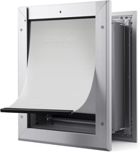 Pet Door For Wall, 2024 Upgrade Silicone Flaps, Aluminum Alloy Frame And Telesco - $53.99