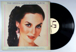 Crystal Gayle - Singles Album (1980) Vinyl LP • Greatest Hits, Best of - £11.52 GBP