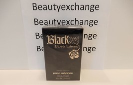 Paco Rabanne Black XS L&#39;Exces Extreme Perfume Eau De Parfum Spray 2.7 oz... - £98.73 GBP