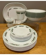 Corelle Pyrex Winter Holly Leaf Christmas Replacement Dishes Bowls Platter - €6,00 EUR+