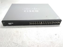 Cisco SG500X-24P-K9 24-Port Gigabit PoE Ethernet Switch Defective AS-IS ... - £209.99 GBP