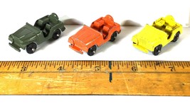 Vintage Midgetoy Die-Cast Set of 3 Military Jeeps (Circa (1960&#39;s) - $18.51