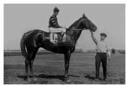 Man O War Champion Race Horse Jockey Clarence Kummer 4X6 Photo - £6.25 GBP