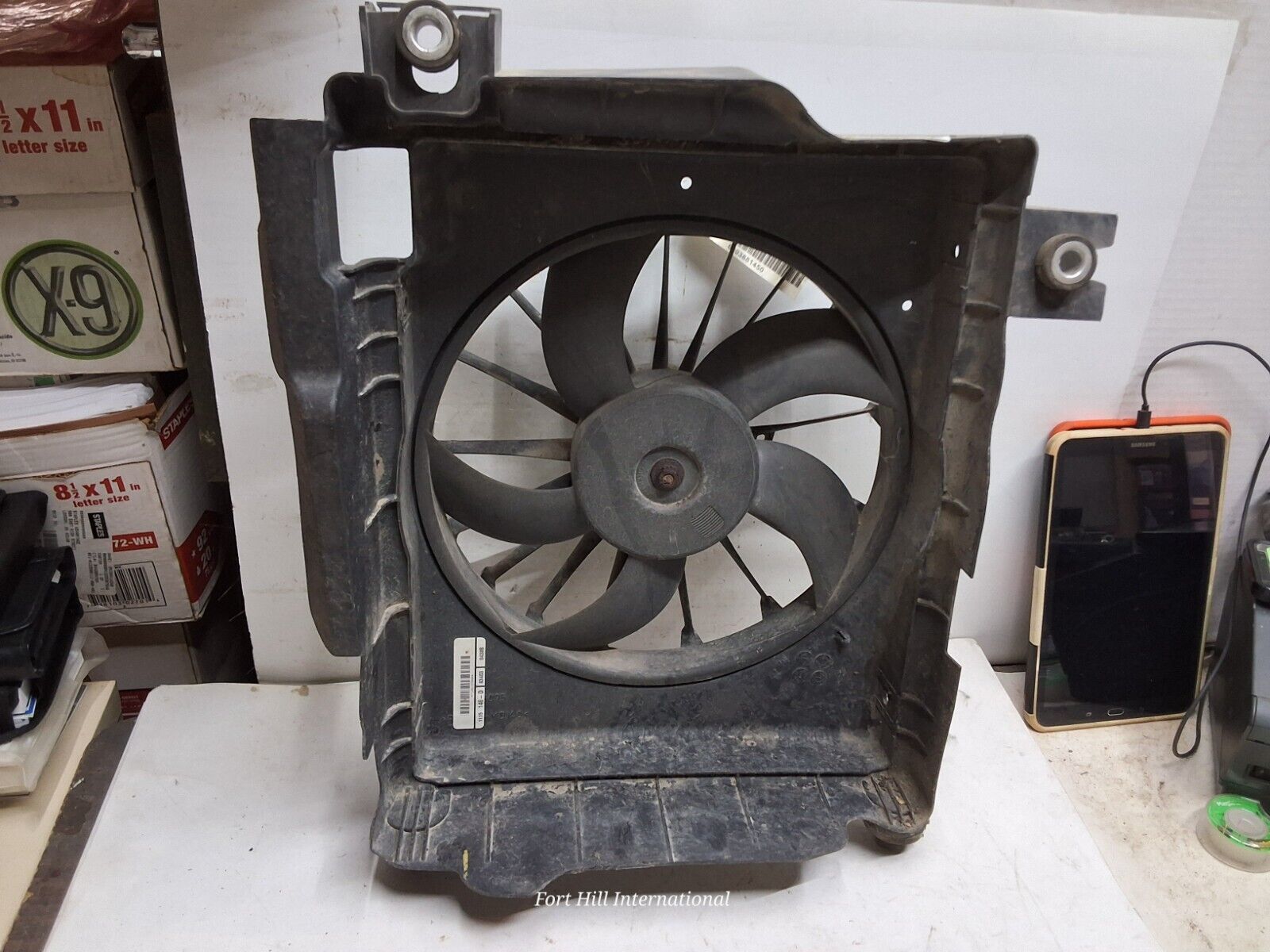 08 09 Dodge ram 3.7 L 4.7 L 5.7 L engine cooling fan assembly OEM 550571... - $49.49