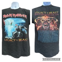 2019 Iron Maiden Tour Legacy Of The Beast Concert T Shirt Mens Medium - £15.81 GBP