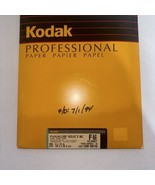 Kodak Professional Paper 25 8x10in 20.3x25.4cm Black&amp;white FM Glossy CAT... - £30.49 GBP