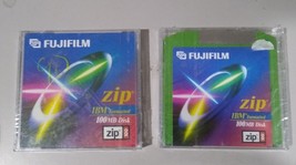 Fujifilm 100MB IBM Formatted Zip Disk 2 Total - £6.84 GBP