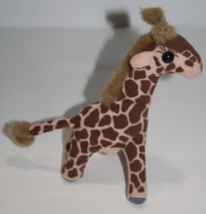 Folkmanis African Wildlife Giraffe Finger Puppet 6" Mini Stuffed Plush S... - $16.10
