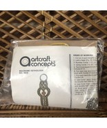 Vintage 1970s Artcraft Concepts Macrame Keyholder Sealed Craft Kit #9949... - $13.58 CAD