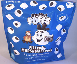 SHIP N 24 HOUR-Stuffed Puffs Filled Marshmallows Classic Milk Chocolate ... - £14.97 GBP
