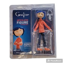 New CORALINE 7&quot; inch Poseable Articulated Doll Action Figure 2019 Laika Striped  - £31.10 GBP