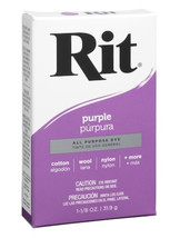 Rit Powder Dye - Purple, 1-1/8 Oz. - £3.89 GBP