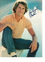 Parker Stevenson teen magazine pinup clipping pool diving board Hardy Boys Bop - £2.75 GBP