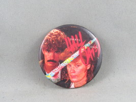Vintage Band Pin - Hall and Oates Method of Modern Love - Celluloid Pin  - $19.00