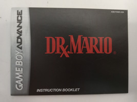 Nintendo Gameboy Advance Dr Mario Drx Gba Manual Only - £7.99 GBP