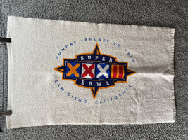 Super Bowl XXXII 32 towel 1998 - £6.29 GBP