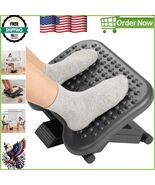 Maximize Comfort with Adjustable Foot Stool Under Desk - 3 Heights &amp; Mas... - $1,070.68 MXN