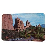 Postcard Panorama Interior Section Garden Of The Gods Pikes Peak Colorad... - €4,17 EUR
