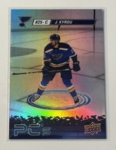 J. Kyrou* - 2023-24 Upper Deck Hockey Refractor PC’s Card #25-C - NHL STL Blues* - £3.90 GBP