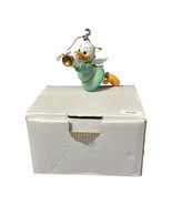 Grolier Disney Donald Duck Christmas Angel Christmas Ornament Vintage 4.5&quot; - $12.86