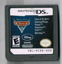 Nintendo DS Disney Cars 2 video Game Cart Only - $14.43