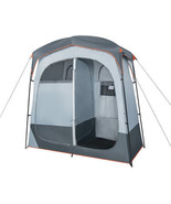 2 Rooms Oversize Privacy Shower Tent with Removable Rain Fly and Inside ... - £127.96 GBP