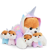 Dog Stuffed Animals - Bernese Mommy with 4 Puppies in Her Tummy - Huggab... - $38.66