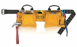Dewalt Suede Carpenters Apron Tool Belt 29-Inch to 46-Inch Waist - £74.33 GBP
