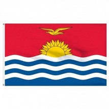 Kiribati Nylon Flag 4&#39;x6&#39; - £78.82 GBP