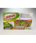 Libman Green Spiral Sweep Push Broom No Batteries or Cords Quick and EasyO - $49.05 CAD
