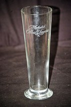 Old Vintage Michelob Ales &amp; Lauger Specialty Clear Pilsner Beer Glass Barware - £11.86 GBP