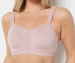 Breezies Comfort Zone Full Coverage Underwire T-Shirt Bra- Rose Mauve, 38B - £19.37 GBP