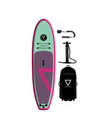 10 Foot Class Act Inflatable Sup Stand Up Paddle Board Kit, Pink Rail - $498.99