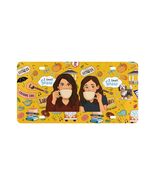 Gilmore Girls Lukes Diner Stars Hollow Coffee Chat License Plate | Coffe... - $22.99