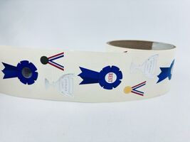 Vintage 1998 Best Ribbon Mrs. Grossman's Stickers Roll Scrapbooking 1st ... - $22.88