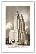 Waldorf Astoria Hotel New York City NY NYC  Postcard N22 - £2.29 GBP